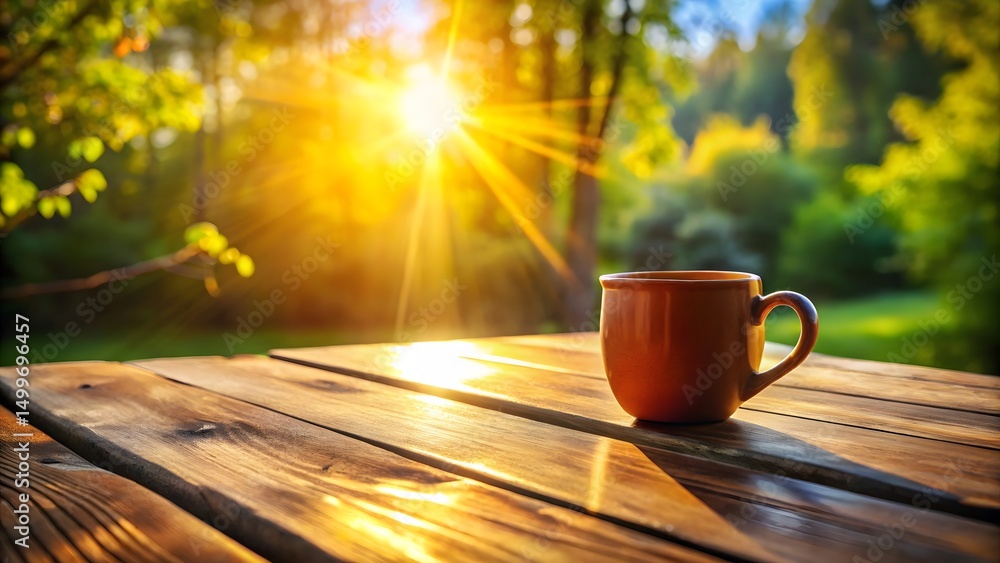 Obraz premium Sunrise Coffee