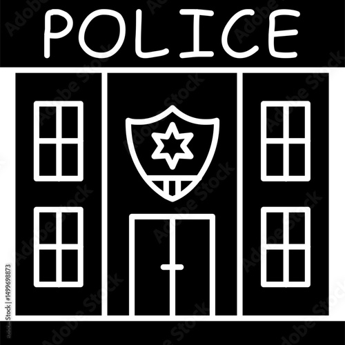 Police Station Icon