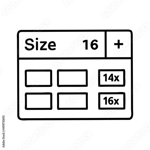 E-commerce pr vector silhouette icon design for website and app