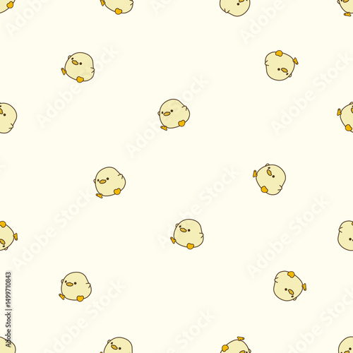 Seamless animal pattern. Idea for fabric, tablecloth pattern, wrapping paper, gift paper. Print ditsy. Motives are scattered randomly. Animal pattern background. cute pattern.