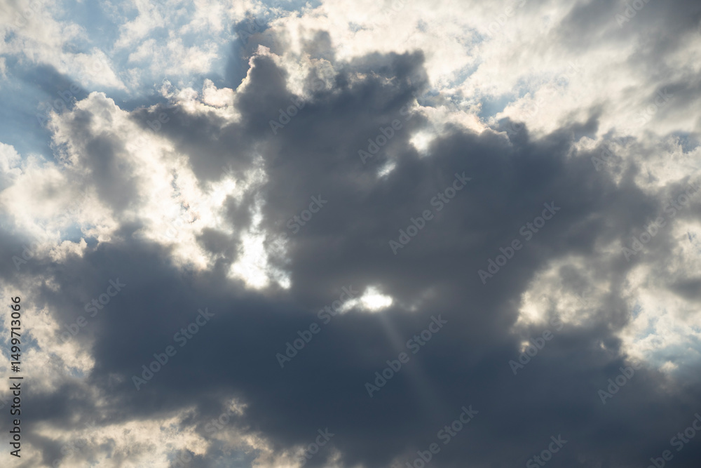 Obraz premium Ciel couvert