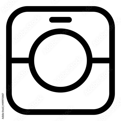 Camera lens icon