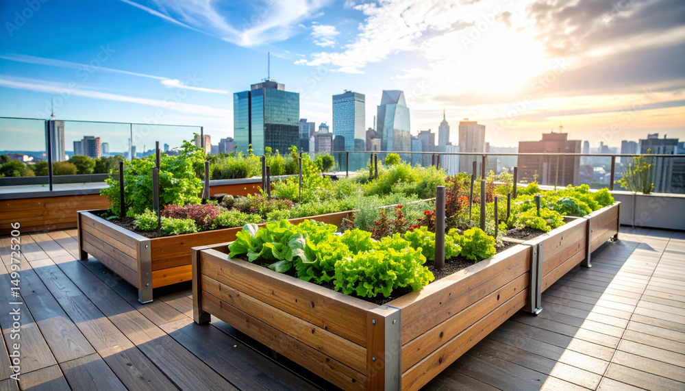 Urban Rooftop Garden Cultivating Nature in the City Urban Rooftop Garden Cultivating Nature in the City