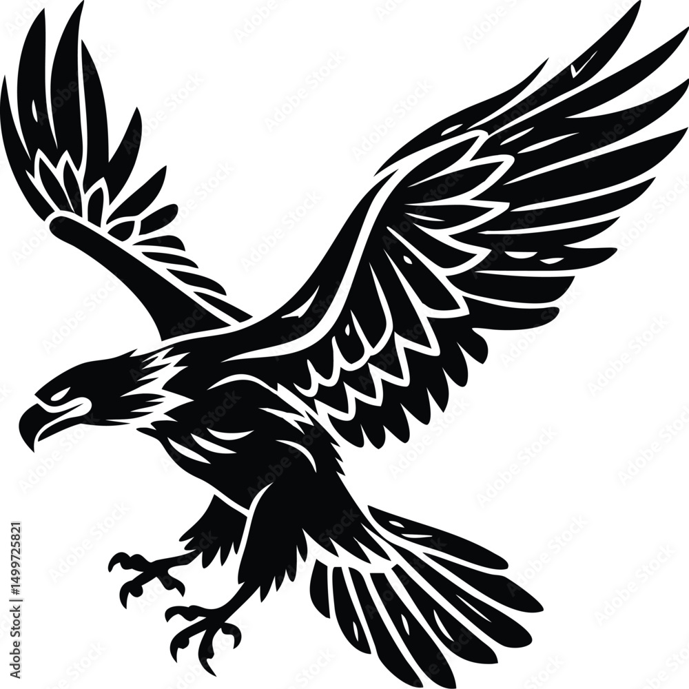 Fototapeta premium eagle vector illustration