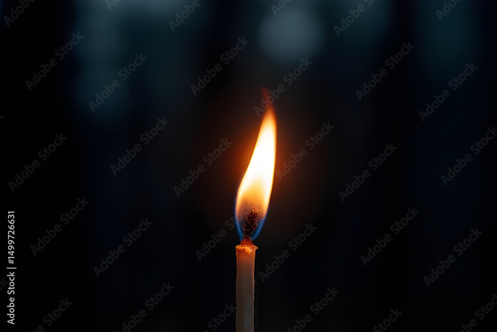 burning candle in the dark burning candle in the dark