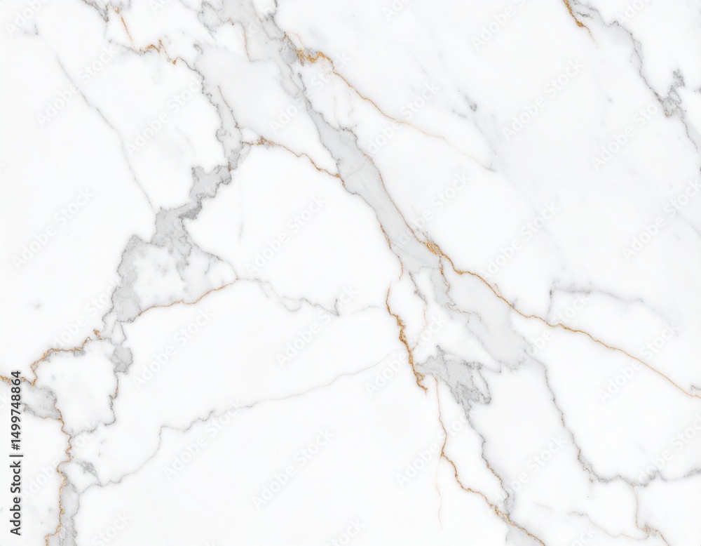 Obraz premium エレガントなホワイト＆ゴールド大理石テクスチャElegant White & Gold Marble Texture