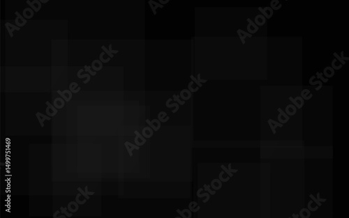 Dark squares abstract black pattern texture background geometric backdrop