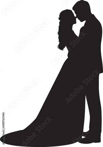Bride and Groom SVG | Wedding Couple Silhouette | Just Married Cut File for Cricut

Mr and Mrs SVG | Wedding Day Design | Bride & Groom Clipart for DIY Signs & Shirts

Wedding Couple SVG | Romantic Br