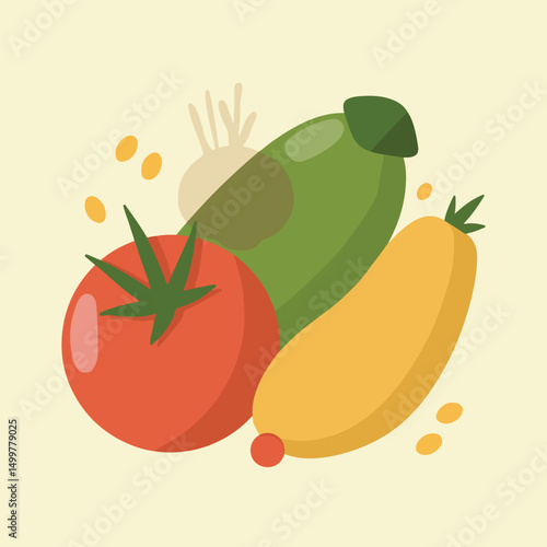 National Food Bank Day vector illustration showcasing food distribution, charity symbols, helping hands, and food package donations to support hunger relief efforts.