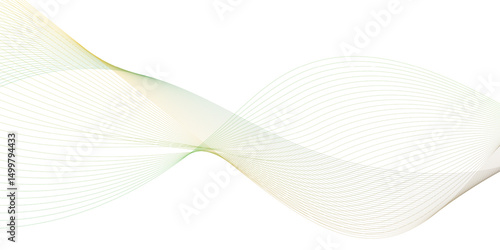 Abstract modern colorful wavy stylized lines background. blending gradient colors. You can use for Web, Texture, Wallpaper, Template, Desktop background, Business banner, poster design.	