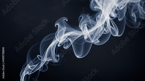 smoke dark background