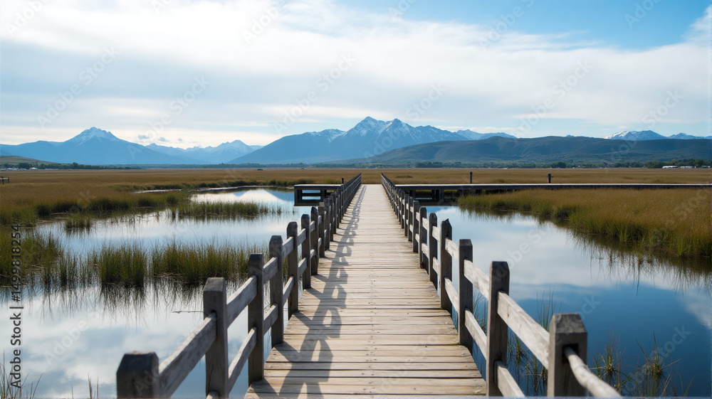 Obraz premium lake in the mountains