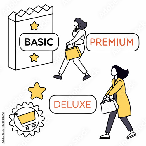 Choosing the best subscription plan deluxe premium basic