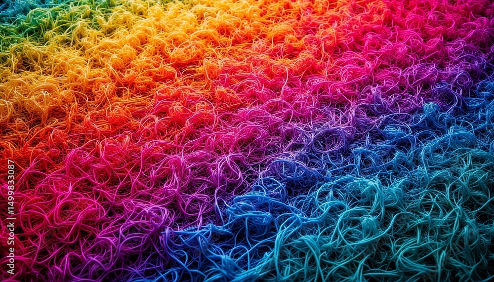 Fototapeta premium Radiant rainbow spectrum background, a colorful abstract design for creative projects