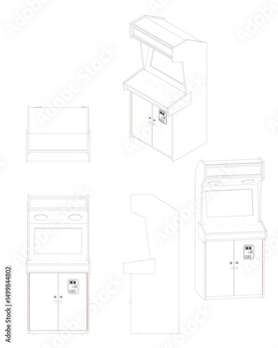 ARCADE CABINET [Converted]