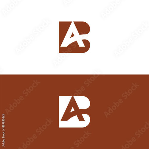 BA letter logo creative design with vector graphic, BA simple and modern logo.