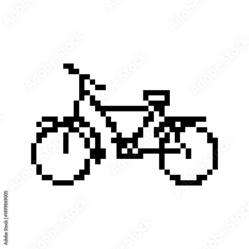 pixel bicycle
