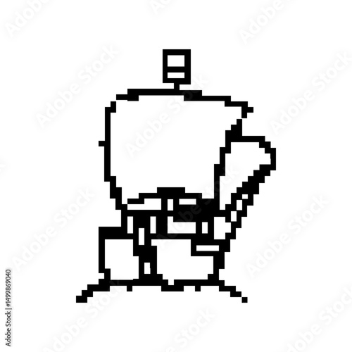 pixel old ship