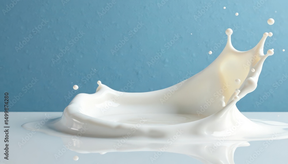 Milk splash, creamy white wave, textured surface, white, cream Milk splash, creamy white wave, textured surface, white, cream