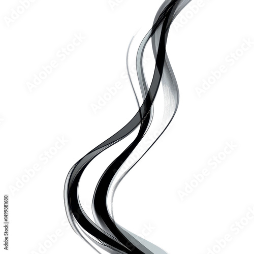 black line isolated in transparent background