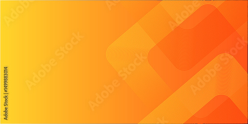 Abstract orange gradient geometric shape futuristic background.Futuristic abstract background with overlap layer. Suit for business, corporate, institution, party, festive, seminar etc.vector