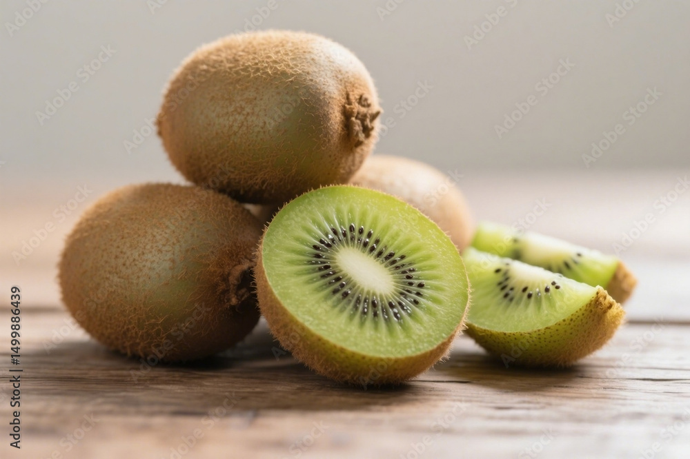 Fototapeta premium fresh kiwi fruit