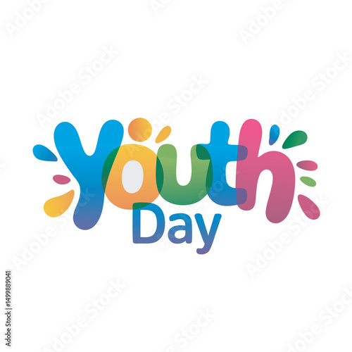 Colorful Youth Day Celebration Design