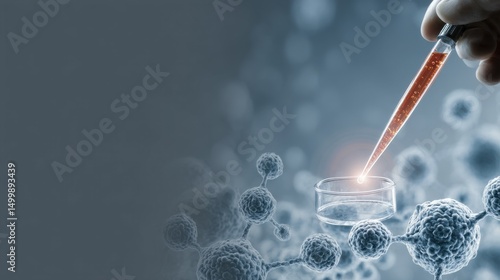 Biotechnology advancements in regenerative medicine applications laboratory setting scientific research innovative environment
