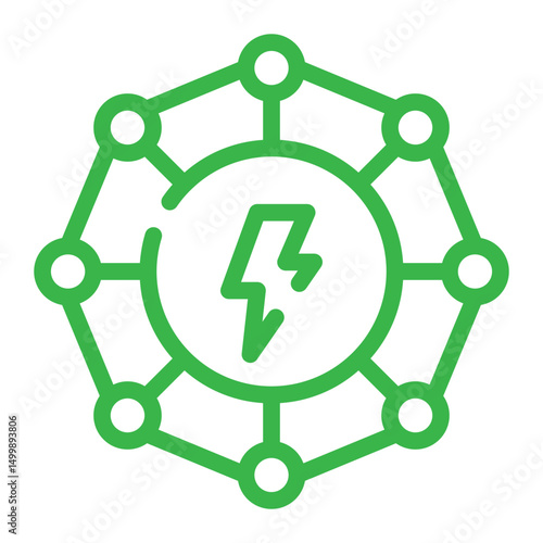 smart grid icon