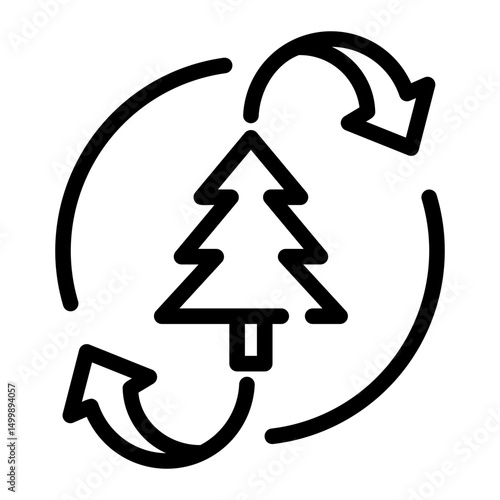 reforestation icon