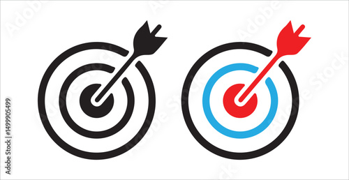 vector illustration of a target