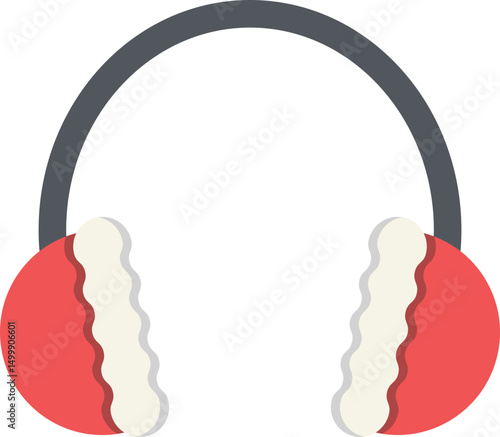 Ear Muffs Flat Icon
