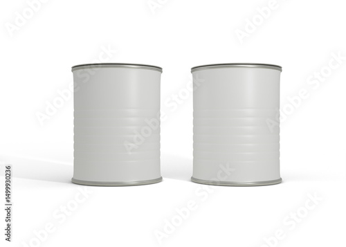 Paint Product Mockup Pack Realistic Set