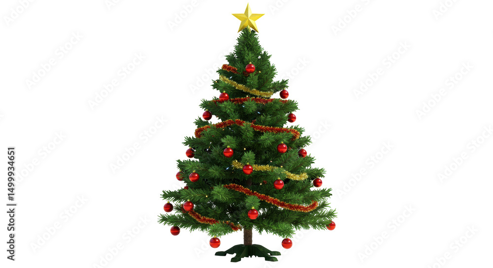 Isolated Christmas Tree Isolated Christmas Tree