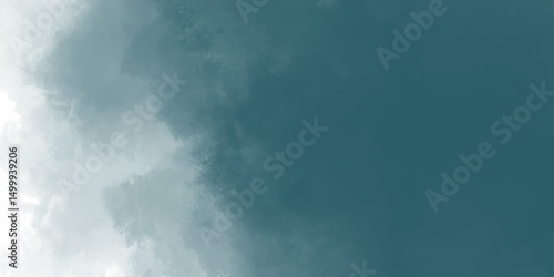 Abstract background of colorful liquid liner. Blue sky with beautiful natural white clouds. Serene blue sky with solitary white cloud, a captivating display of nature's beauty. 