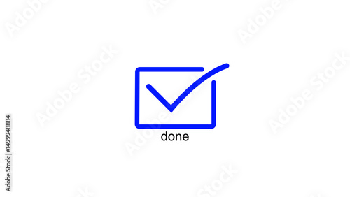 Free Download Abstract check mark icon illustration. Yes, ok and Positive tick mark icon illustration. black background 4k illustration. - GFXLoad