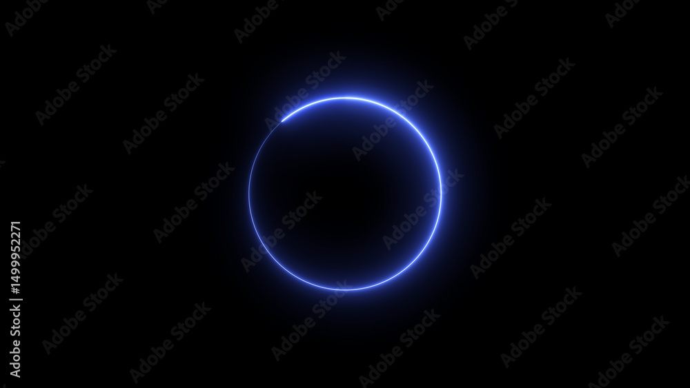 abstract circle loading illustration. black background 4k illustration. abstract circle loading illustration. black background 4k illustration.