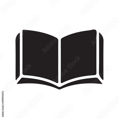 Book icon. open book icon vector. ebook icon. vector illustration eps 10