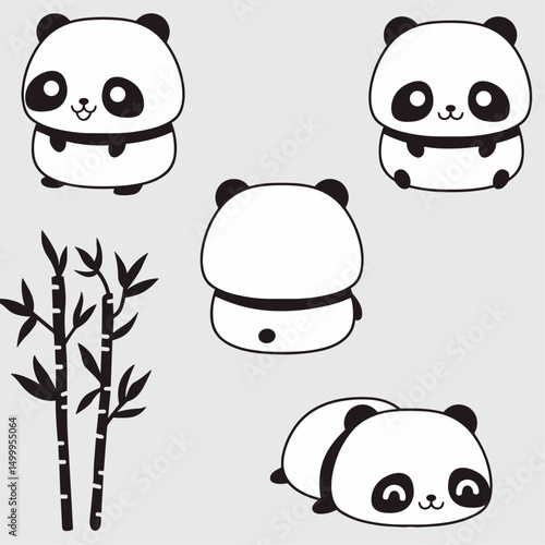 Panda sticker