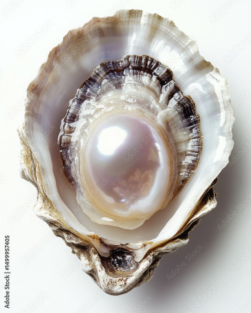 oyster with huge baroque pear oyster with huge baroque pear