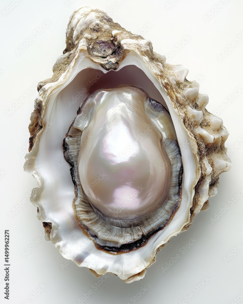 pearl in a shell pearl in a shell