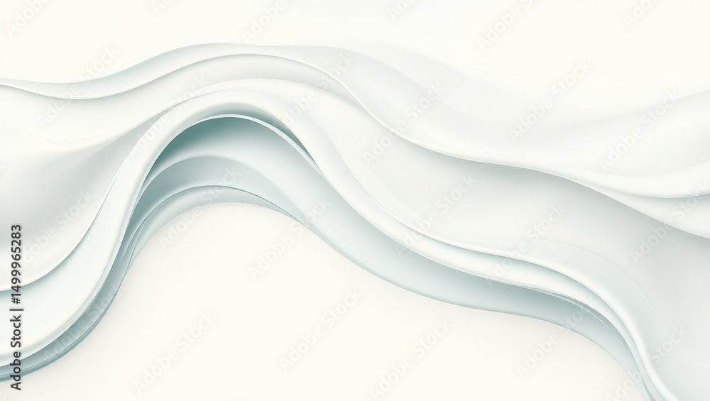 Obraz premium Abstract Wave Design for Product Presentation