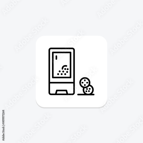Cookie Vending, vector, pixel perfect, illustrator file