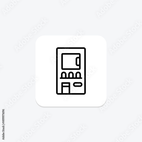 Nail Polish Vending, vector, pixel perfect, illustrator file