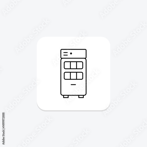 Battery Vending, vector, pixel perfect, illustrator file