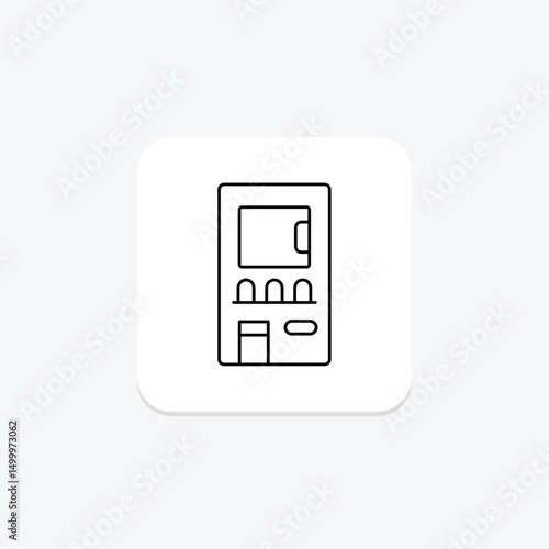 Nail Polish Vending, vector, pixel perfect, illustrator file