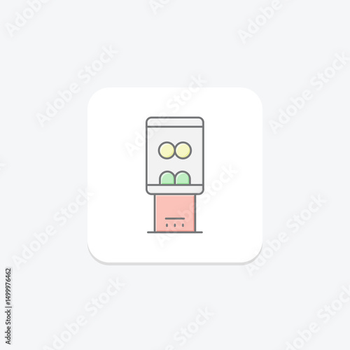 Candy Vending, vector, pixel perfect, illustrator file