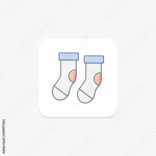 Socks Vending, vector, pixel perfect, illustrator file