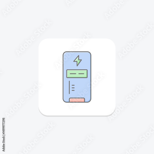 Power Bank Vending, vector, pixel perfect, illustrator file
