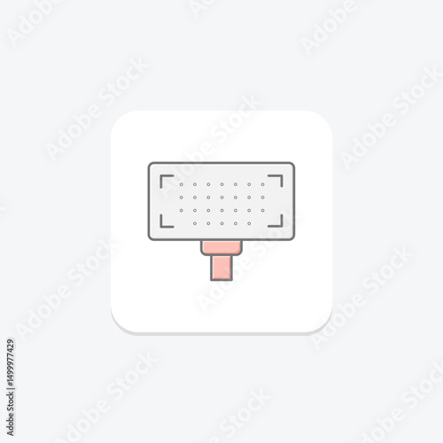 Led Display Panel, vector, pixel perfect, illustrator file